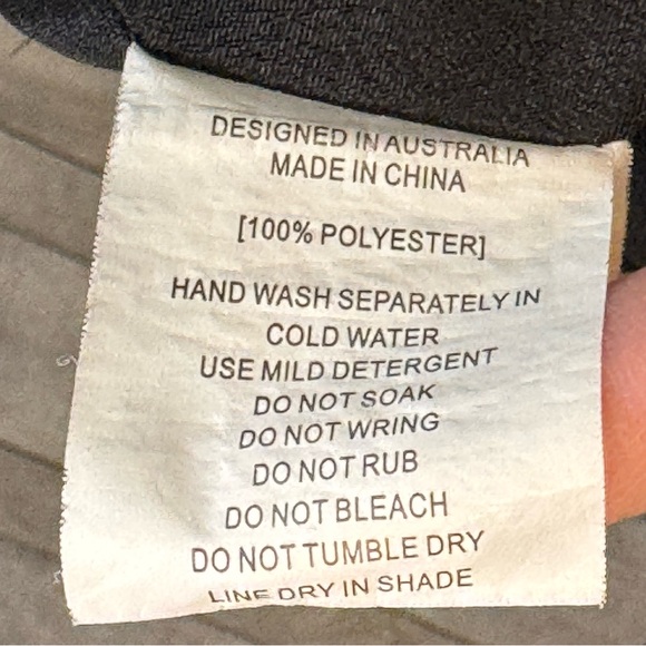 White Closet Black Wide Leg Split Leg Pants - XS - Picture 8 of 10